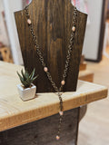 Crystal Lariat Necklaces