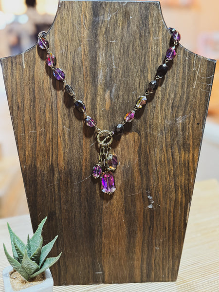 Crystal Charm Necklaces