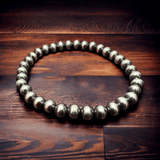 5mm Sterling Pearl Stretch Bracelet