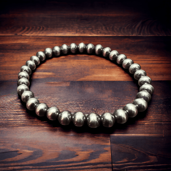 5mm Sterling Pearl Stretch Bracelet