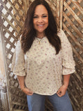 Cottage Rose Top