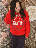 Merry Wreath Sweater