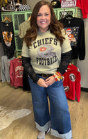 Chiefs Football Tee