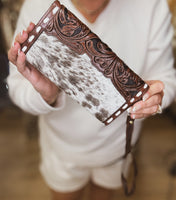 Tooled Wrist Wallet
