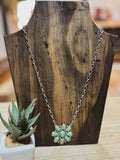 Floral Squash Chain Necklace
