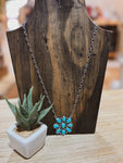 Floral Squash Chain Necklace