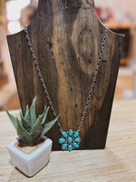 Floral Squash Chain Necklace