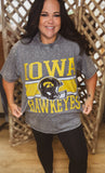 IOWA Rhinestone Gameday Couture T Shirt