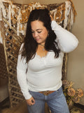 Delilah Lace Top-IVORY