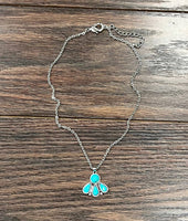 Fan Navajo Turquoise Necklace