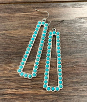 Boho Turquoise Earrings