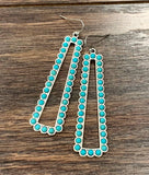 Boho Turquoise Earrings