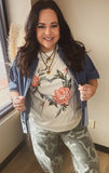 Rosy Heart Tee