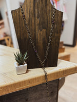 Crystal Lariat Necklaces