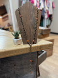 Crystal Lariat Necklaces
