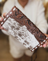 Tooled Wrist Wallet