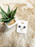 Circle Stud Earrings