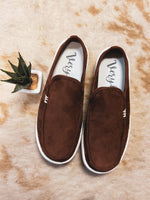 Brunette Slip On Shoes