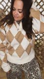 Barn Side Diamond Sweater