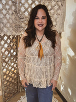 Heavens To Betsy Lace Top