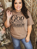 God Woke You Up For a Reason Tee