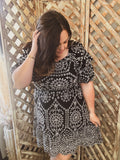 Midnight Magnolia Dress