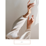 Joy Calligraphy Temp Tattoo | Skin and Hat Tattoo