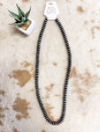 32in Large Disc Navajo Pearl Necklace