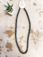 32in Large Disc Navajo Pearl Necklace