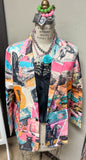 West Coast Cowgirl Neon Blazer-CURVY