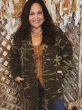 Rugged & Refined Camo Blazer Jacket