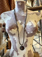 Coin Navajo Pearl Necklace