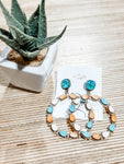 Wood Circle Earrings