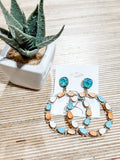 Wood Circle Earrings