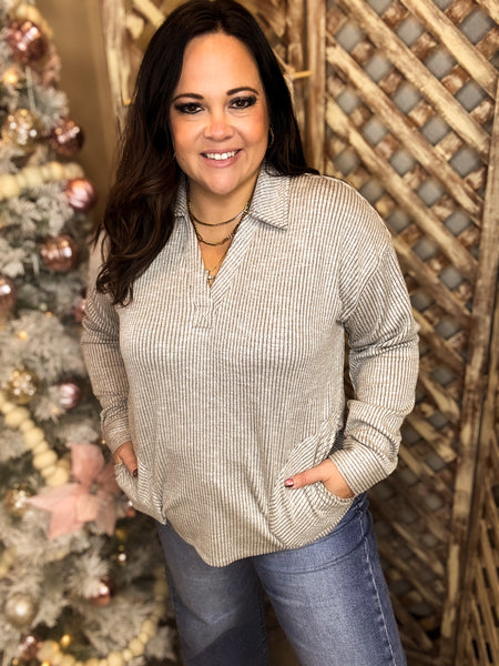 Straight & Narrow Top