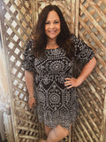 Midnight Magnolia Dress