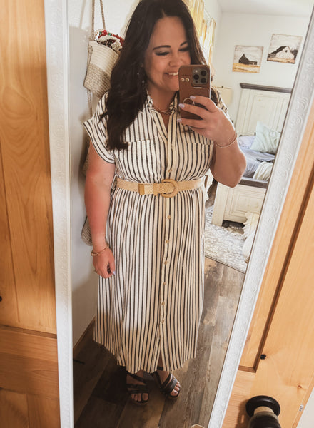 Time's Ticking Dress-CURVY