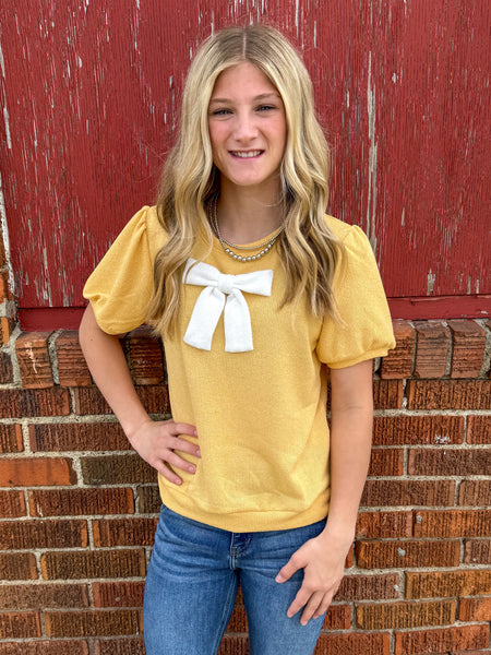 Blair Bow Top-TWEEN