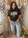 Espresso Gingham Pants