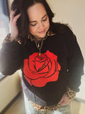 Branded Rose Sweatshirt