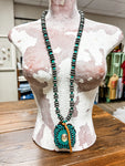 Concho Disc Bead Necklace