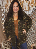 Rugged & Refined Camo Blazer Jacket