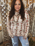 Vintage Posy Top-CURVY