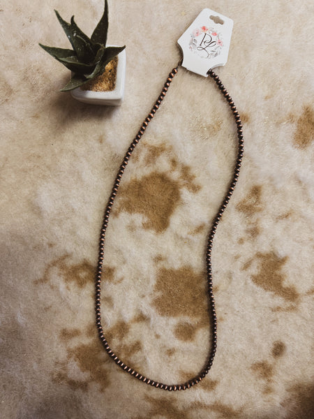 6mm 32in Navajo Pearl Necklace