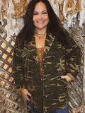 Rugged & Refined Camo Blazer Jacket