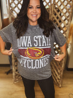 IOWA STATE Rhinestone Gameday Couture T Shirt