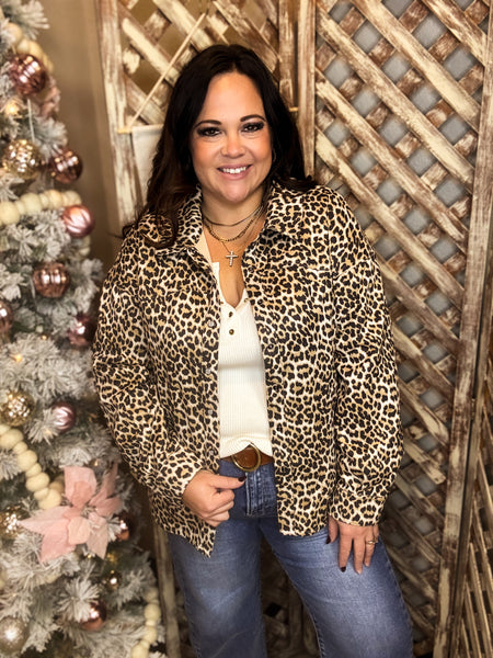 Be Bold Button Down Top