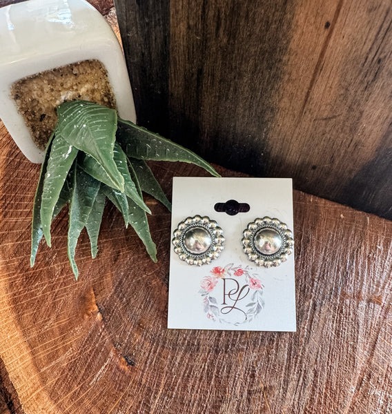 Large Bubble Stud Earrings