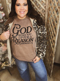 God Woke You Up For a Reason Tee