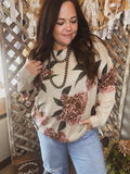 Painted Meadow Sweater